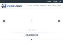 Tablet Screenshot of englishlecture.org